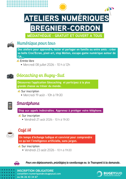 2- affiche ateliers numeriques ete